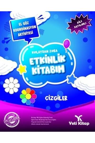 yeti kitap My Easy to Zora Activity Book - Lines Feyyaz Ulaş