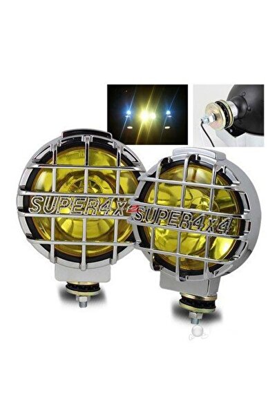 KOTO Off Road Sarı Yuvarlak 4x4 Sis Lambası 12v