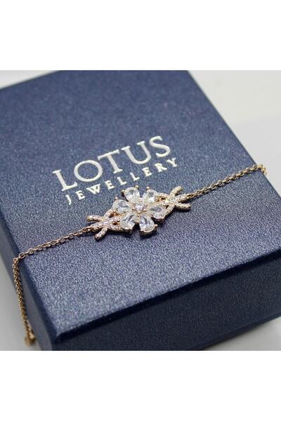 LOTUS JW Unutma Beni Çiçeği Bileklik | 925 Ayar Gümüş Bileklik