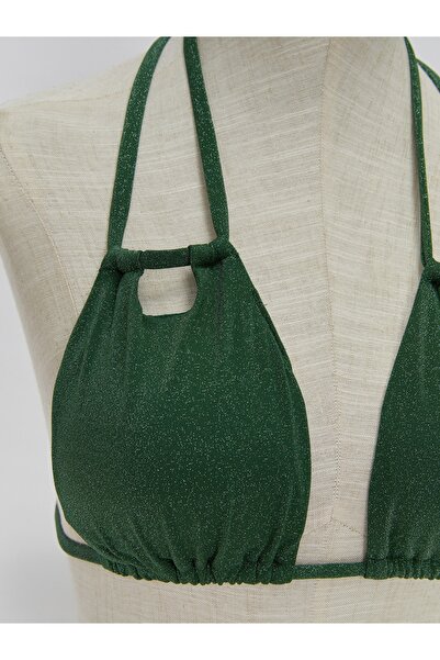 LC Waikiki Γυναικείο μπικίνι μονόχρωμο λαιμόκοψη