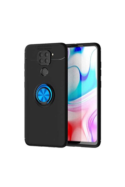 ZM STORE Xiaomi Redmi Note 9 Kılıf Yüzüklü Standlı Pürüzsüz Ve Soft Arka Yüze...