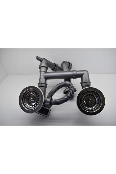 Bloom Franke Dominox Blanco Ukinox 1.5 Göz Evye Sifon Takımı Kare Taşmalı