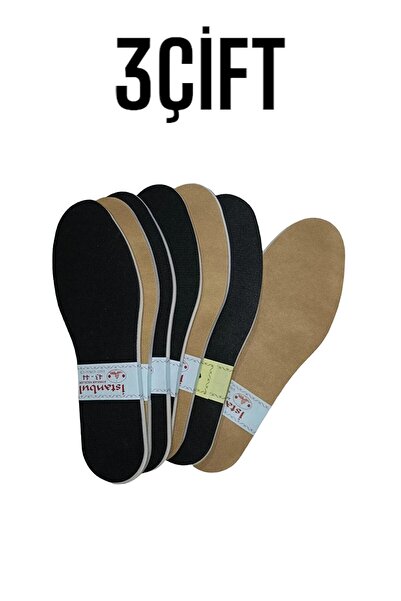 Behtah Kundura 3 Çift Yazlık Tabanlık Keçe Taban Astarı Numara Küçültmek Için...