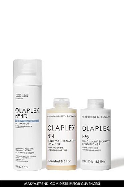 Olaplex Weightless Body Clean Hair Kit - Saçları Temizleyen & Nemlendiren & H...