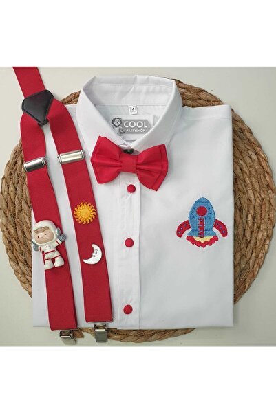 cool partyshop Space Concept Sling Bow Tie Shirt