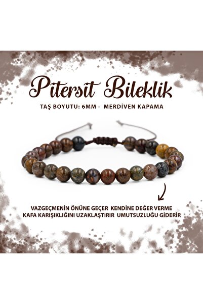 Deniz Doğal Taş سوار من الحجر الطبيعي المعتمد من Pitersit مقاس 6 مم