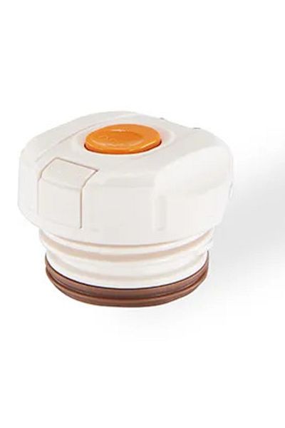 Shotay 600 Ml Steel Camping Thermos with Mouthpiece and Extra Cup - Orange Color