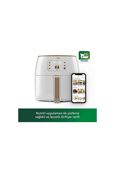 Philips Hd9870/20 Airfryer Smart Sensing Star White Aksesuar Hediyeli
