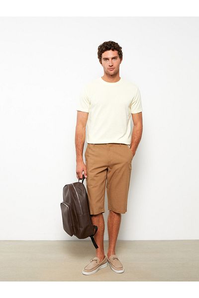 LC Waikiki Leinenshorts für Herren in weiter Passform