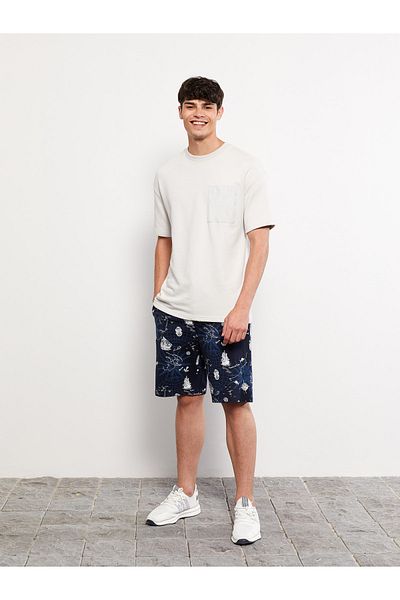 LC Waikiki Мъжки шорти Slim Fit с шарки