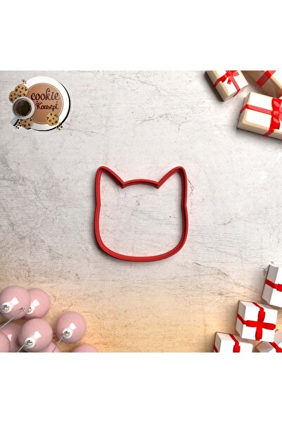 CookieKonsept Polimer Kil Kalıbı Kedi