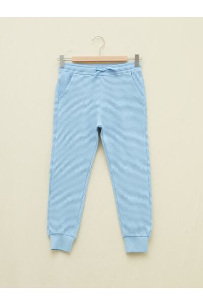 LC Waikiki Elastic Waist Basic Organic Cotton για αγόρια Jogger Sweatpants