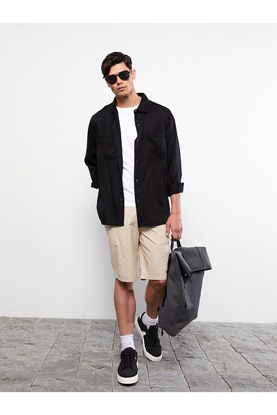 LC Waikiki Ανδρικό σορτς Gabardine Slim Fit