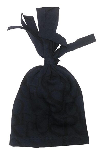 Albimama Printed Hooded Baby Beanie (Flexible Fabric)