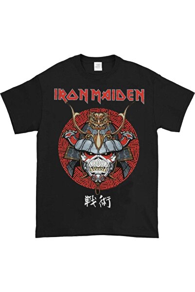 GALASHOP Iron Maiden Senjutsu Siyah T Shirt