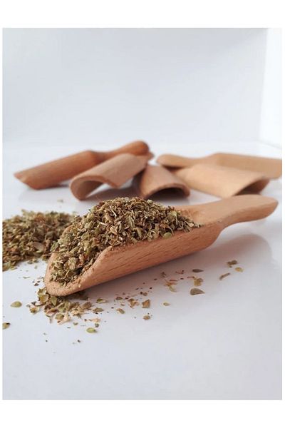 minufco 12 Natural Wooden Spice and Jam Spoons