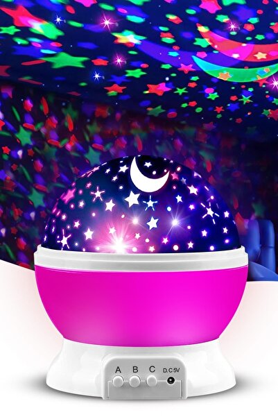 MUJGAN (KIRILABİLİR) Star Master Küre Renkli Yıldızlı Gökyüzü Projeksiyon Gec...