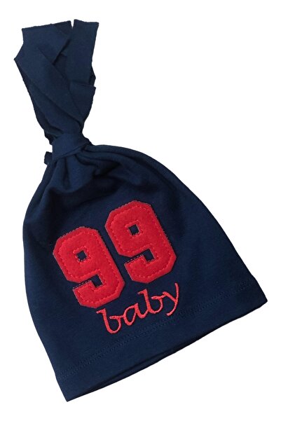 Albimama 99 Nakıslı Kukuletalı Bebek Bere (esnek Kumas)