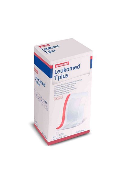 LEUKOMED T Plus 10 سم × 20 سم 50 قطعة - وسادة معقمة لتضميد الجروح مقاومة للماء