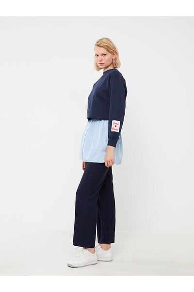 LC Waikiki Standard Fit női nadrág - elasztikus derék