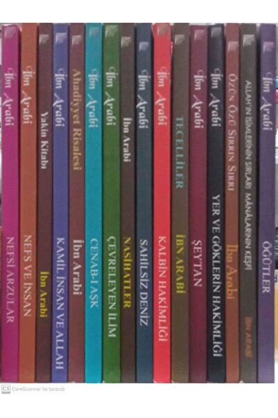 Gelenek Yayıncılık Ibn Arabi Serisi 16 Kitap