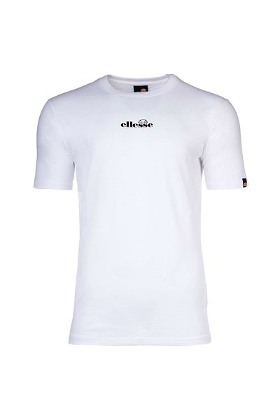 Ellesse OLLIO Herren Ticket – 2er Pack, Baumwolle Oberteil, Rundhals, kurz Logo, einfarbig