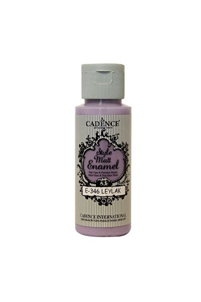 Cadence Style Matt Enamel Cam & Porselen Boyası 59 Ml. E-346 Leylak