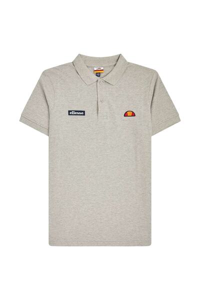 Ellesse Herren Polo-Shirt MONTURA - Pique, Kurzarm, Flachstrick-Kragen, Logo