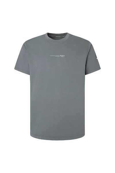 Pepe Jeans Herren T-Shirt - DAVID TEE, Rundhals, Kurzarm, Baumwolle, Logo, einfarbig