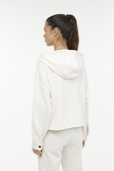 Lotto Wl Luca 17Sw07 3Fx Off-White Women's Sweatshirt