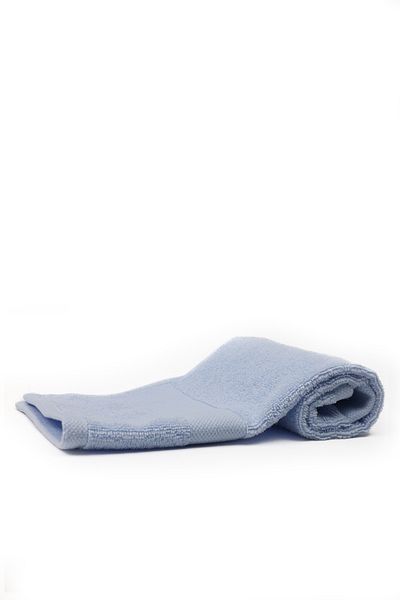 Taka Fabrics Wave 100% βαμβακερή πετσέτα χεριών προσώπου Μέγεθος 30x50 cm, μπλε