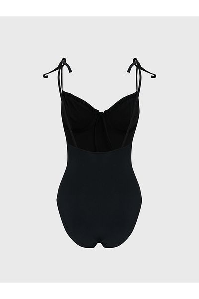 LC Waikiki Einfarbiger Badeanzug für Damen