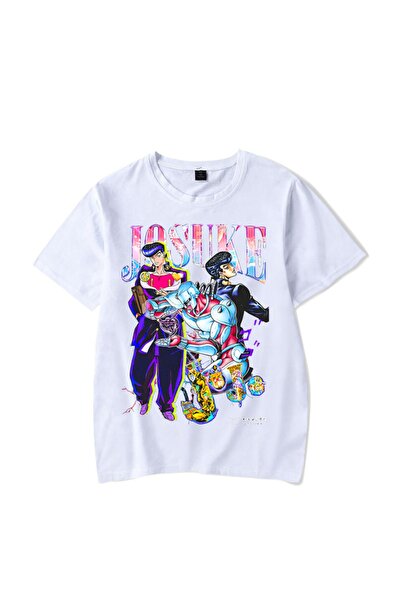 GALASHOP Yeni Josuke Higashikata Jojo Anime Tişört