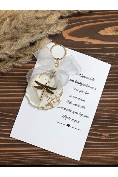 Denseden 20 Adet Anahtarlık Anneler Günü Hediyesi, Iyiki Varsın Anneme Anneye...