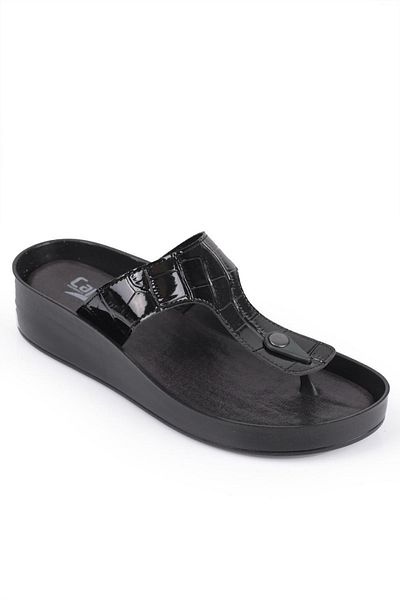 Capone Outfitters Anatomická měkká pohodlná podrážka na klínovém podpatku Mother pantofle