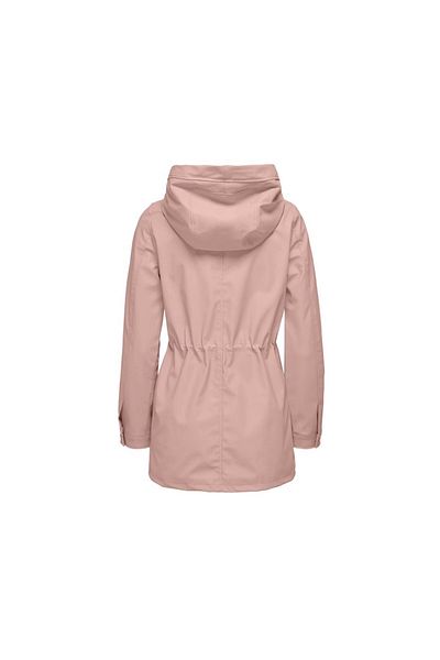 ONLY Onlrace Short Raincoat Otw Women's Casual Jacket15161241-rose-smoke Pink