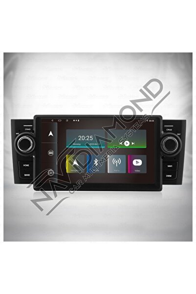 NAVİDİAMOND ÖZER ELEKTRONİK FIAT LINEA 7 INCH 4 GB RAM 64 GB HAFIZA ANDROID MULTIMEDIA TEYP