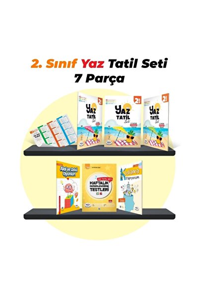 öğretmen evde 2.sınıf Yaz Tatil Kitabı Seti 2022-2023  Yayınları