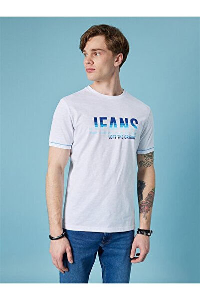 Loft Lf 2032085 Whıte M T-shirt