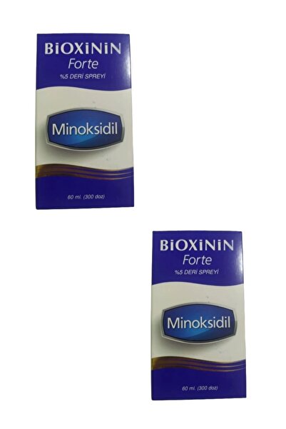 Bioxinin Forte %5 Deri Spreyi 60 Ml 2'li