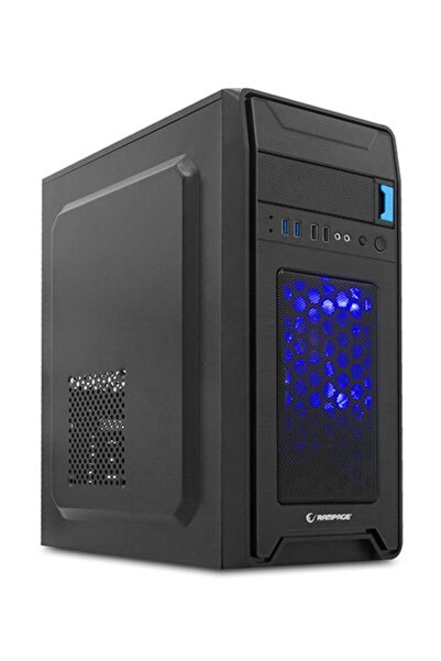 Rampage Castrum Peak-420W Siyah 2*USB3.0+2*USB 12cm Mavi LED Fan Oyuncu Kasası