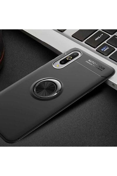 ZM STORE Xiaomi Mi A3 Kılıf Yüzüklü Standlı Pürüzsüz Ve Soft Arka Yüzey Ravel...
