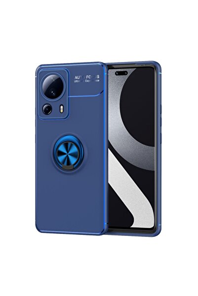 ZM STORE Xiaomi Mi 13 Lite Kılıf Yüzüklü Standlı Pürüzsüz Ve Soft Arka Yüzey ...