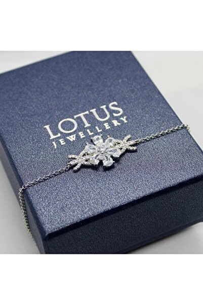 LOTUS JW Unutma Beni Çiçeği Bileklik | 925 Ayar Gümüş Bileklik