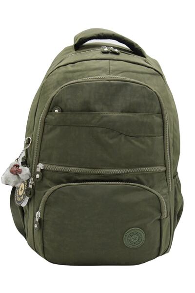 Bevitton Bvt-2400 Khaki Water Resistant School Bag Unisex Daily School Backpack