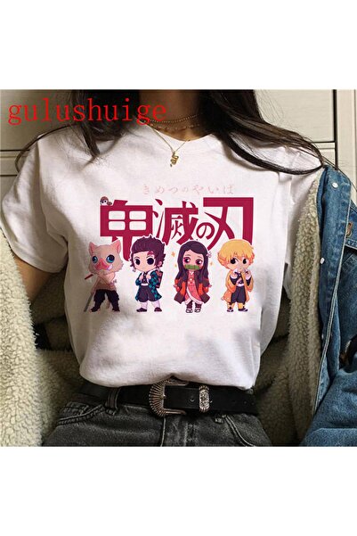GALASHOP Kimetsu No Yaiba تي شيرت كارتوني مضحك Mod73