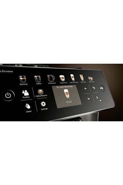 SAECO Sm6580/10 Granaroma Tam Otomatik Espresso Makinesi Siyah