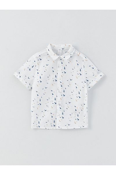 LC Waikiki Short Sleeve Printed Baby Boy Set of 4