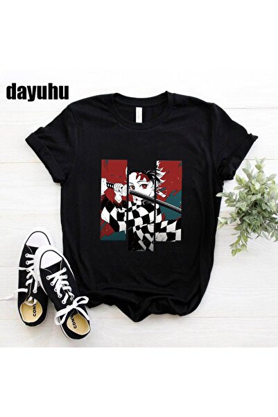 GALASHOP Kimetsu No Yaiba تي شيرت كارتوني مضحك Mod78