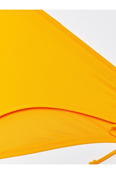 LC Waikiki Damen-Bikiniunterteil mit flachem Bindedetail